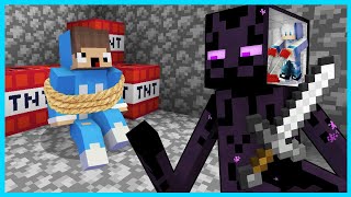 MIPAN amp ZUZUZU PANIK AKUDAV KENDARAIN ENDERMAN DAN MENCULIK MIPAN amp ZUZUZU DI MINECRAFT [upl. by Lewes820]