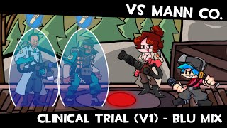 FNFortress TF2 FNF Clinical Trial  Blu MIX [upl. by Randee]