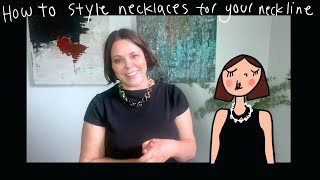 How to Style Necklaces for your Neckline ziliottodesign [upl. by Krein]