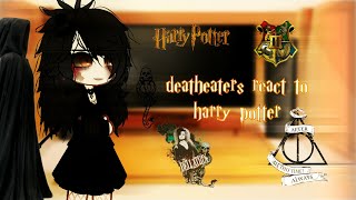 deatheaters react to dursley how they treat Harry gacha life sad [upl. by Sherwin457]