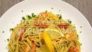 LEMON PEPPER SHRIMP SCAMPI  EASY WEEKNIGHT DINNER IDEAS  FRUGALLYT [upl. by Assilim10]