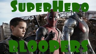 Superheroes Movies  Bloopers [upl. by Tarra]