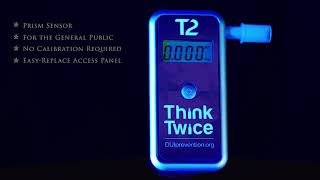 Think Twice Alcomate Premium Digital Breathalyzer AL7000  Professional Grade  Easy Replace Sensor [upl. by Yob]