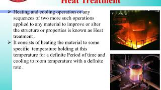 Chapter 06 HEAT TREATMENT PROCESSES Lecture No29 Topic 601 INTRODUCTION TO HEAT TREATMENT [upl. by Aria]