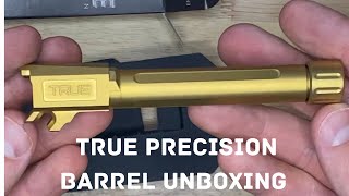 True Precision Barrel Unboxing for Sig P365xl [upl. by Irab]