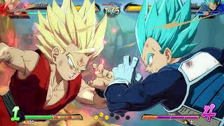 Dragon Ball FighterZ  Team Gohan vs Team Vegeta 4K [upl. by Bibah800]