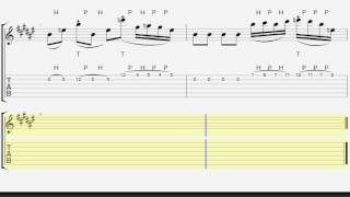 RADWIMPS ドリーマーズ・ハイ イントロ ギター タブ譜 guitar TAB [upl. by Niall294]