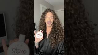 The power of hair GLAZE glazehair haircareroutine glossyhair siliconefree glazingisamazing [upl. by Notfa]