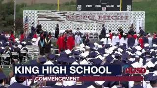 King High School Graduation 2015 [upl. by Katlin]