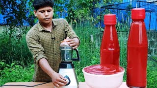 ടൊമാറ്റോ സോസ് വീട്ടിൽ തന്നെ ഉണ്ടാക്കാം How To Make Tomato Sauce At Home [upl. by Eimrots583]