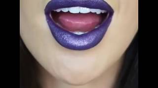 MetDaan Makeup I Transforming Glitter Lips [upl. by Byrdie436]