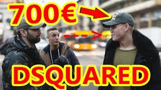 WIE VIEL IST DEIN OUTFIT WERT 🔥💸 DSQUARED EDITION 💸🔥 STREET UMFRAGE  Samo [upl. by Suollecram489]