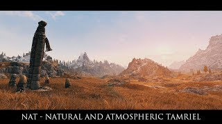 Skyrim SE Mods NAT  Natural and Atmospheric Tamriel by L00 [upl. by Asenad]