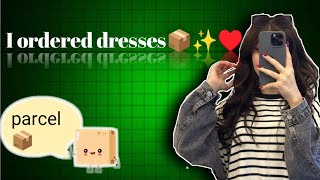 I ordered dresses 👗✨  dresses reviews  price details  sistok [upl. by Kenaz]