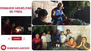 comiendo con la familia memelitas de frijol [upl. by Anair]