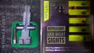 Meprolight AK47 Night Sights Installation amp Review [upl. by Sivrahc]