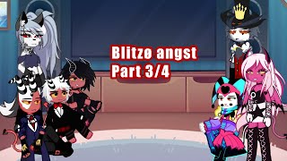 Helluva Boss react to Blitzø angst  34  watch in 2x 175 [upl. by Aidole995]