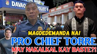 EBIDENSYA NAKALKAL DAVAO PRO CHIEF TORRE MAY PASABOG KAY BASTE [upl. by Fihsak]