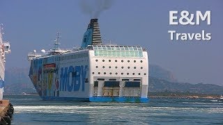 Sardinia  Moby Wonder Ferry from Olbia to Livorno [upl. by Nosae]