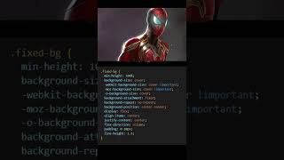 quotHow to Create Stunning Fixed Backgrounds in HTML and CSSquot coding htmltutorial animation html [upl. by Ycart]