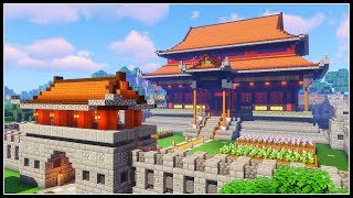 Chinese Palace  Minecraft Timelapse [upl. by West699]