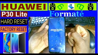 Factory Reset Huawei P30 lite P30 pro Remove pin  pattern password  hard rest huawei p30 lite [upl. by Shulock816]