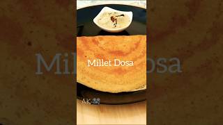 Multi millet Dosa breakfast protein dal weightloss [upl. by Ranee]