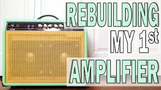 Rebuilding My First Amplifier  Yamaha G50112  DIY Guitar Amps [upl. by Stanwinn220]