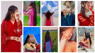 Dp or profile picture for girls 💞🌼hidden face photo Poses for girls 🦋🔥hide face dp pic dp photo🌼 10 [upl. by Schulein519]