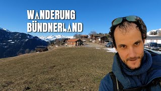 Winterwanderung Graubünden  Aufstieg nach Feldis [upl. by Rma]