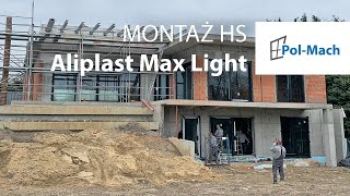 Montaż okien przesuwnych HS Aliplast Max Light [upl. by Reldnahc20]