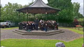 Dunmore Silver Band  Scarva Band Stand 30th June 2024 5 [upl. by Anjali]