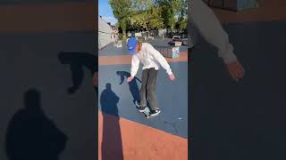 Footwork No Comply Freestyle skateboarding line skateboarding nocomply [upl. by Koy552]