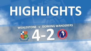 Wealdstone v Dorking Wanderers  HIGHLIGHTS  11th April 2024 [upl. by Estrin158]