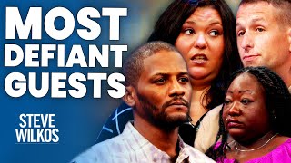 Most Defiant Guests  The Steve Wilkos Show [upl. by Anivid]