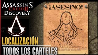 Assassins Creed 2 Discovery  Walkthrough Español Guía  Localización  Todos los Carteles [upl. by Tanhya]