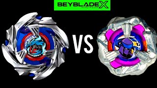 COBALT DRAGOON 260C vs KNIFE SHINOBI 460F  BEYBLADE X BATTLE [upl. by Shellans]