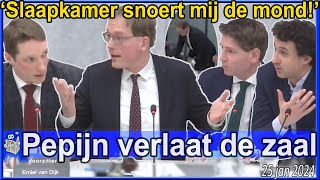 Pepijn van Houwelingen verlaat de zaal Slaapkamer snoert mij de mond  Tweede Kamer [upl. by Gerger]