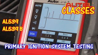 Primary Ignition System Testing One Coil System Driver Wiring Using The Autel AL539 Or AL539B [upl. by Llywellyn]