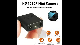 How use XD mini camera  small camera in the world  full HD small camera  XD mini camera review [upl. by Sinnej]