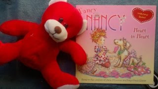 Fancy Nancy Heart to Heart a VALENTINE story READ ALOUD [upl. by Nosac]