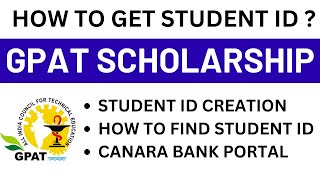 GPAT SCHOLARSHIP 2023  HOW TO GET STUDENT ID FROM COLLEGE  GPAT Stipend update [upl. by Austen]