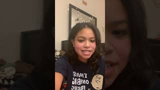 Navia Robinson  Instagram Live Stream  15 October 2020 [upl. by Cirle]