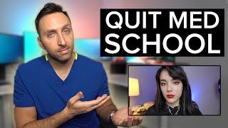 QUITTING MED SCHOOL  Doctor Reacts to RURI OHAMA [upl. by Deeas]