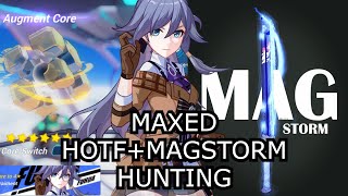 MAXED OUT HOTF IS MY NEW FAVORITE VALKYRIE 6 STAR COREHUNTING MAGSTORM HONKAI IMPACT 3 [upl. by Artimas824]