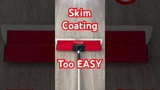 Skim Coating With Parfaitliss Light Smoothing Blade And Roller [upl. by Ojyma464]