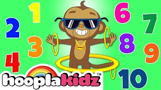 HooplaKidz  Numbers Song  Kids Songs And More [upl. by Bernat]