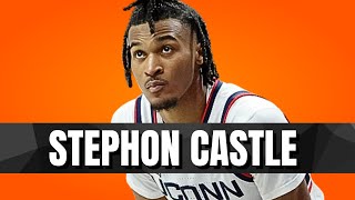 ANÁLISE STEPHON CASTLE  NBA DRAFT 2024 [upl. by Elleron]