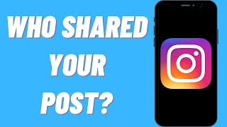 How To See Who Shared Your Post on Instagram Story 2022 [upl. by Leoj980]