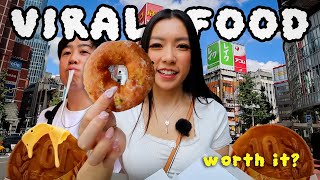 Rating Japans Most VIRAL Foods  Tokyo Edition [upl. by Haikezeh]